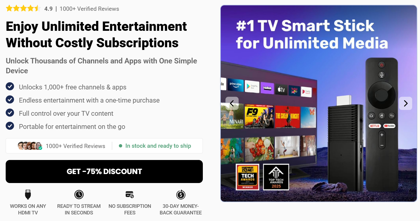 Flixy TV Stick Germany