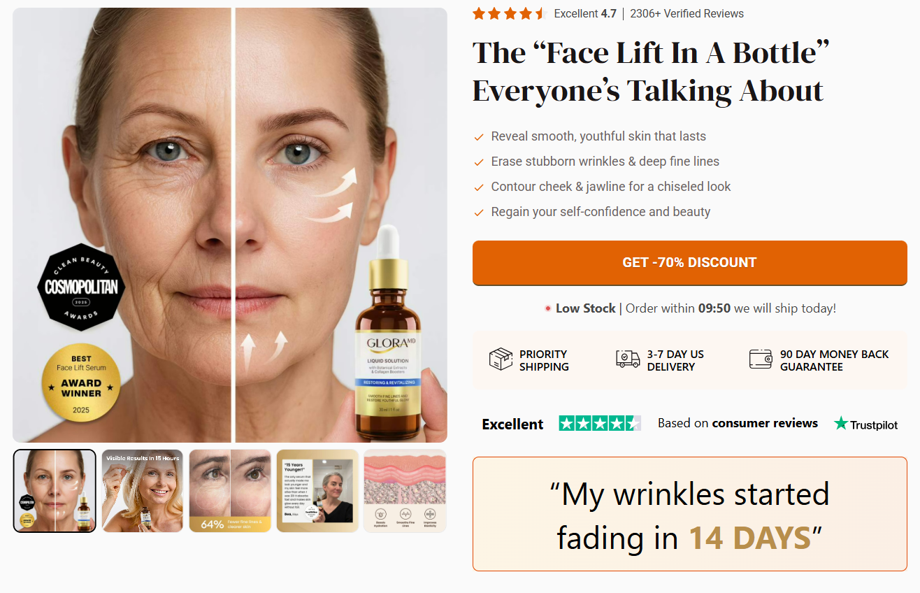 GloraMD Face Lift Serum2