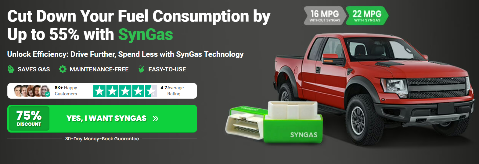 SynGas OBD Fuel Saver Australia